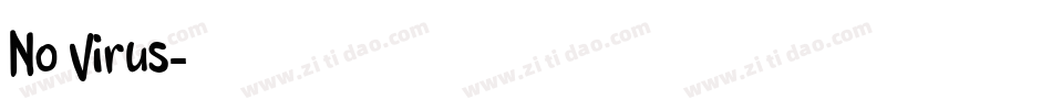 No Virus字体转换